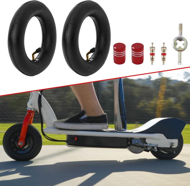 KAMIER 200X50 Inner Tube for Razor Crazy Cart XL DLX Shift Go Cart Kart Dune Buggy eSpark E200 E200S E225 E100 Power Core Glow E125 E150 E175 Electric Scooter 360 PowerRider 8" X 2" Tires Tube Parts - Image 5